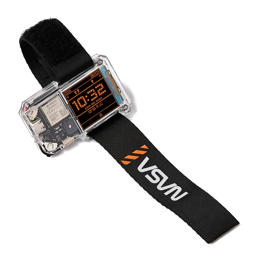 CircuitMess NASA Artemis Watch 2.0 on a white background