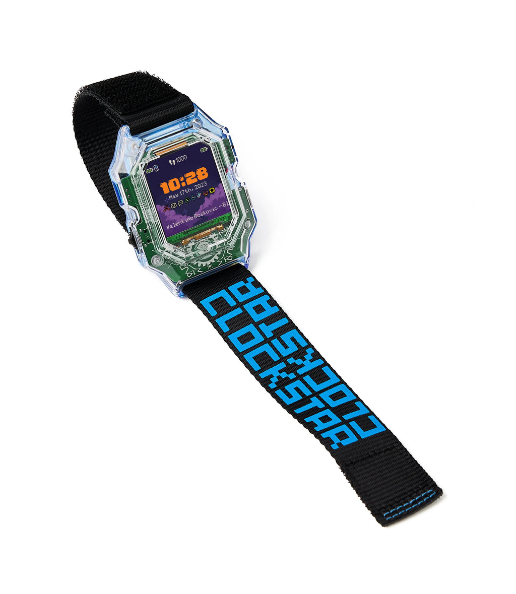 CircuitMess Clockstar 2.0 on a white background