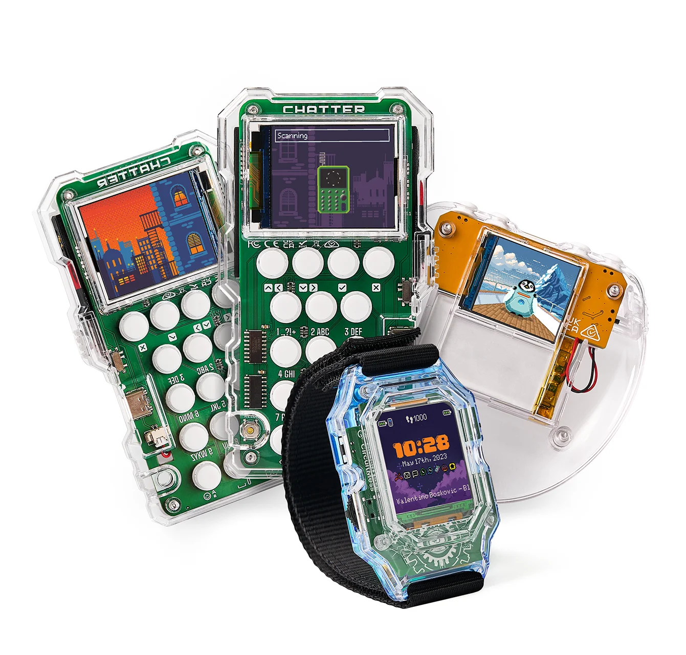 CircuitMess Gizmo Bundle 2.0 on a white background