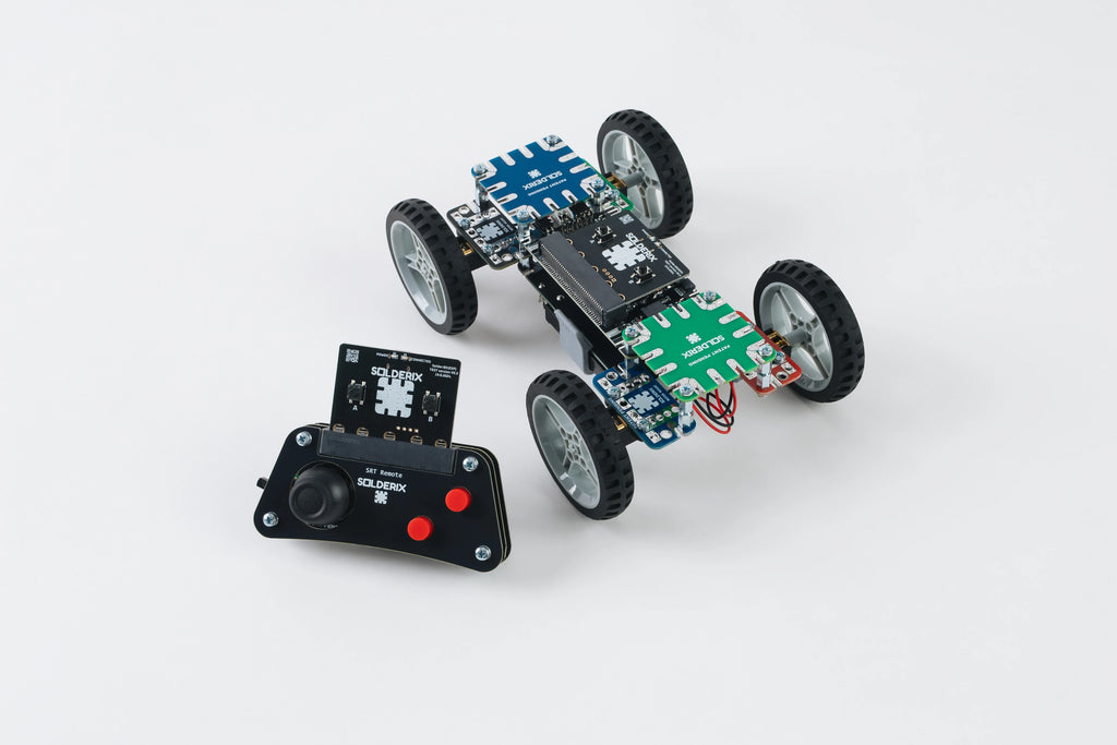 Solderix Zoom: Modular STEM RC Car Kit