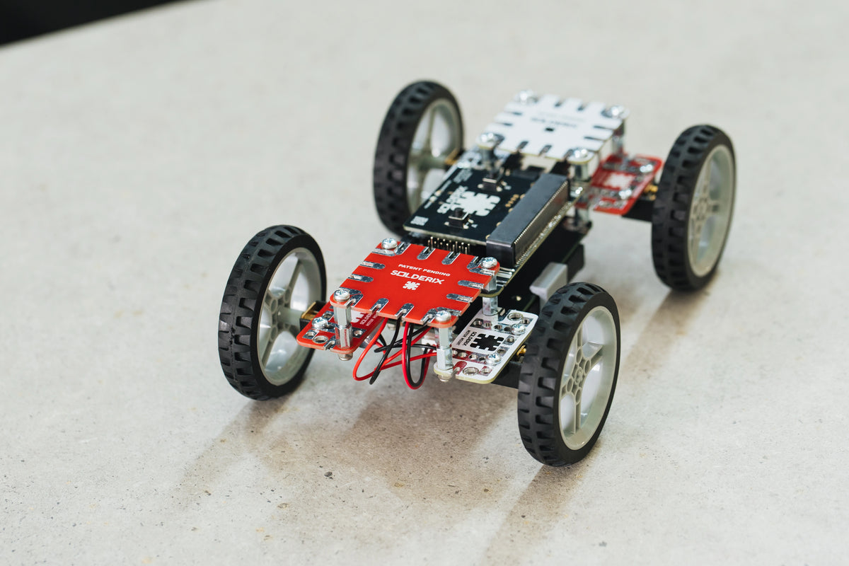 Solderix Zoom: Modular STEM RC Car Kit