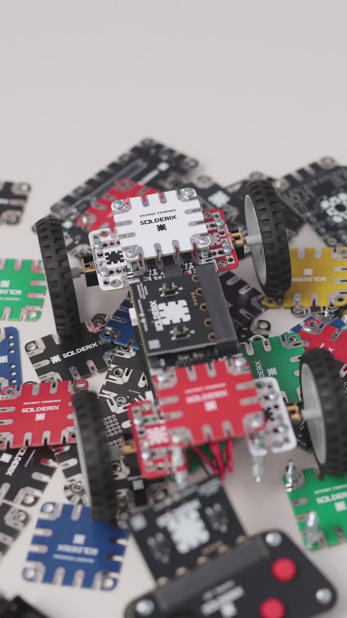 Solderix Zoom: Modular STEM RC Car Kit